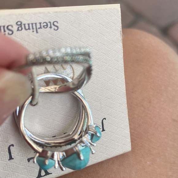 NWT Judith Jack Set of 3 Stackable Rings - Picture 7 of 7
